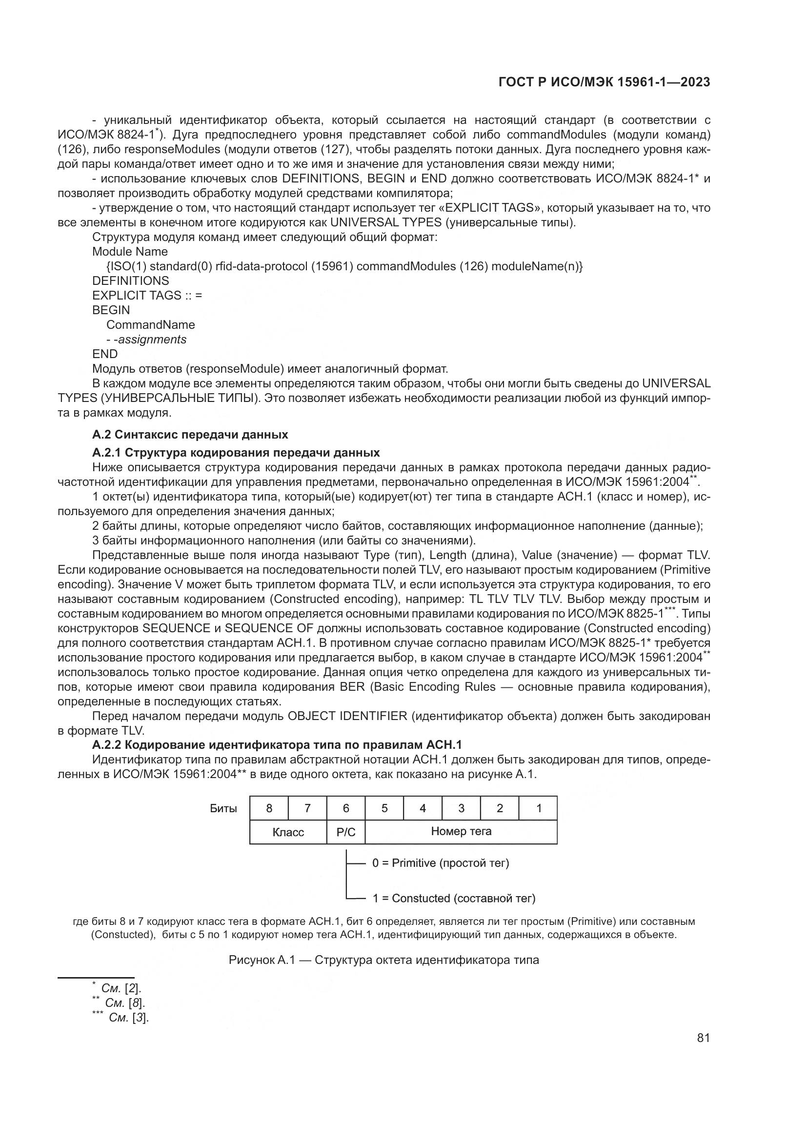 ГОСТ Р ИСО/МЭК 15961-1-2023, страница 87