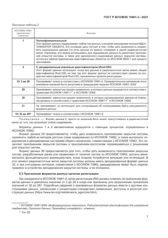 ГОСТ Р ИСО/МЭК 15961-3-2021, страница 11