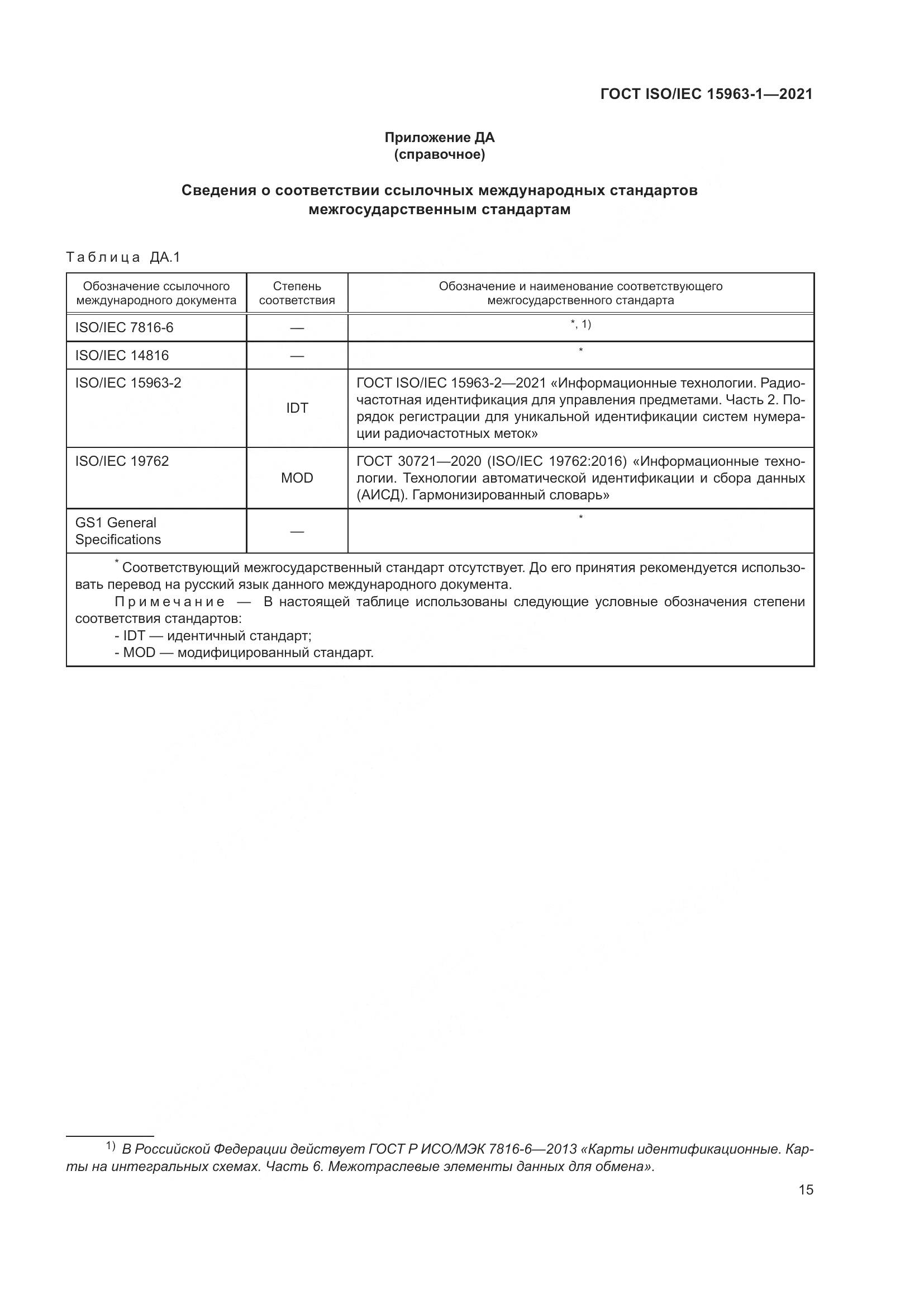 ГОСТ ISO/IEC 15963-1-2021, страница 22