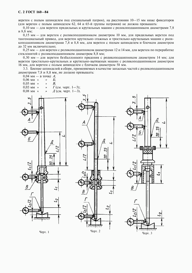 ГОСТ 160-84, страница 3