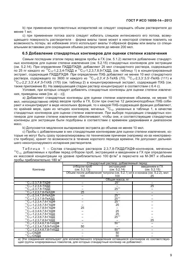 ГОСТ Р ИСО 16000-14-2013, страница 13