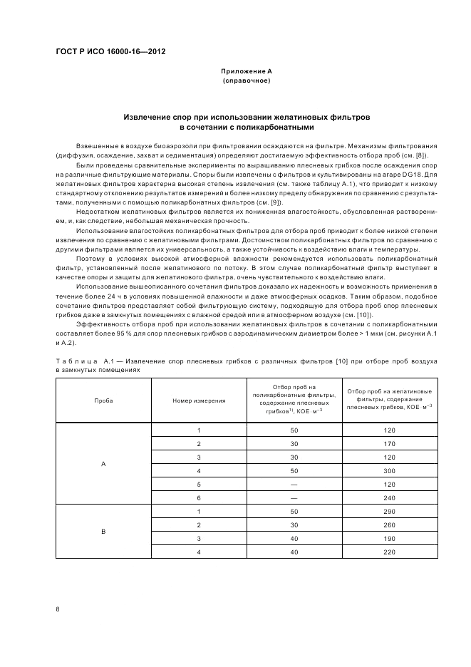 ГОСТ Р ИСО 16000-16-2012, страница 12