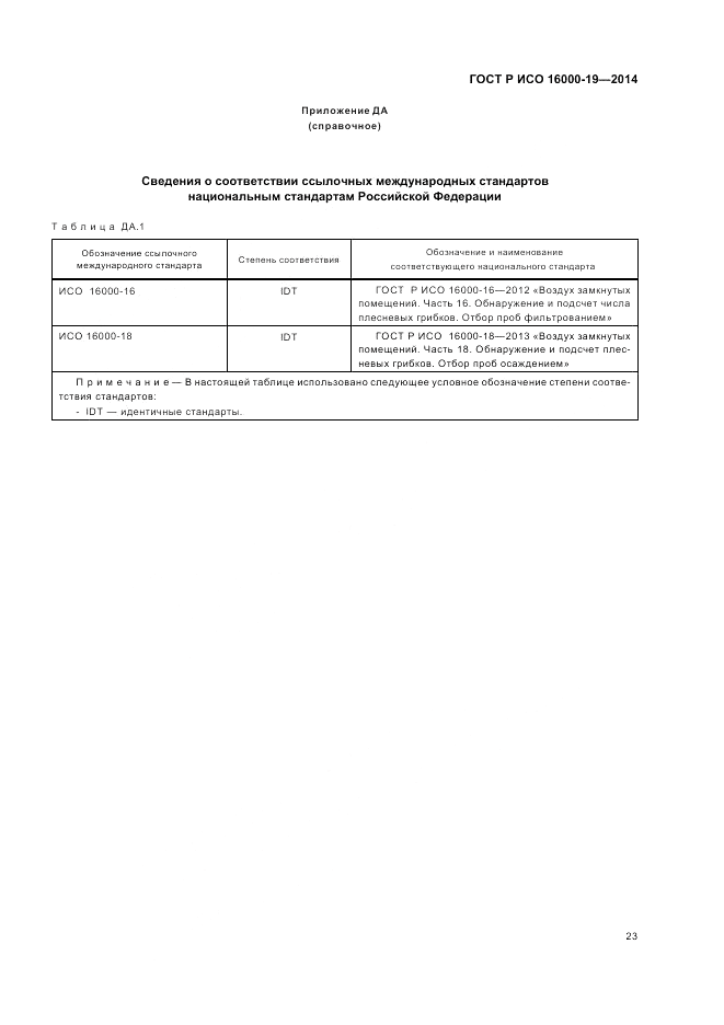 ГОСТ Р ИСО 16000-19-2014, страница 27
