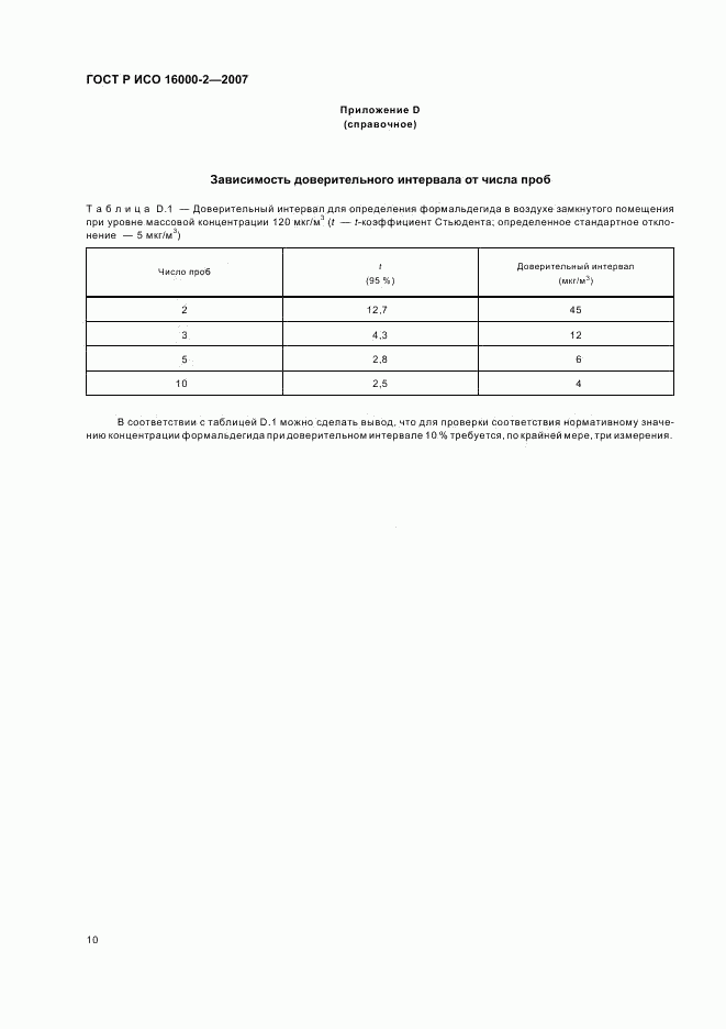 ГОСТ Р ИСО 16000-2-2007, страница 14