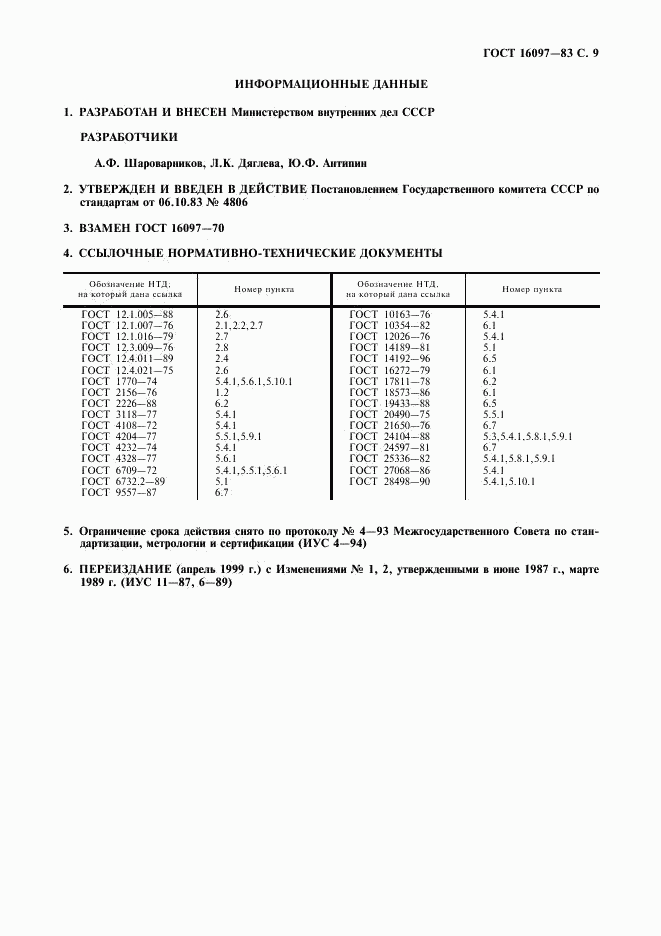 ГОСТ 16097-83, страница 10