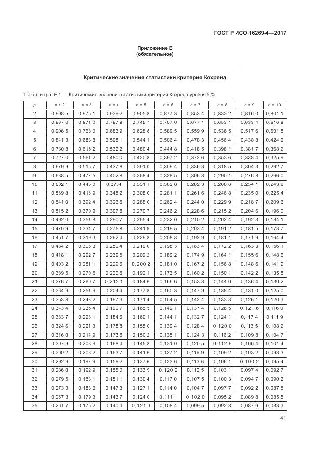 ГОСТ Р ИСО 16269-4-2017, страница 45