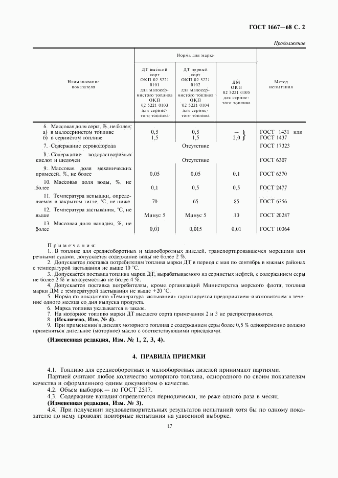 ГОСТ 1667-68, страница 2