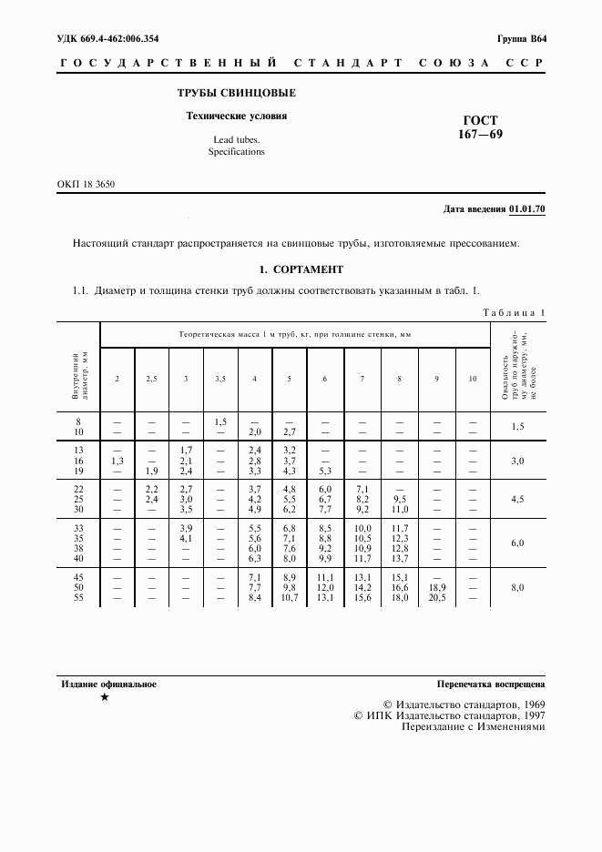 ГОСТ 167-69, страница 2