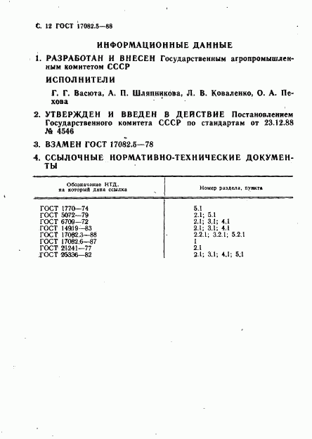 ГОСТ 17082.5-88, страница 12