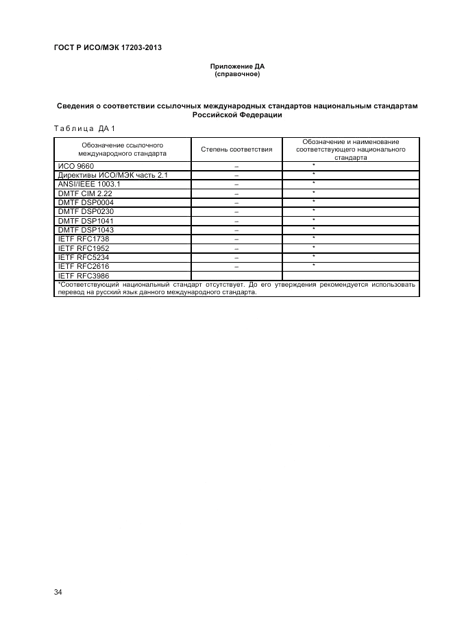 ГОСТ Р ИСО/МЭК 17203-2013, страница 38
