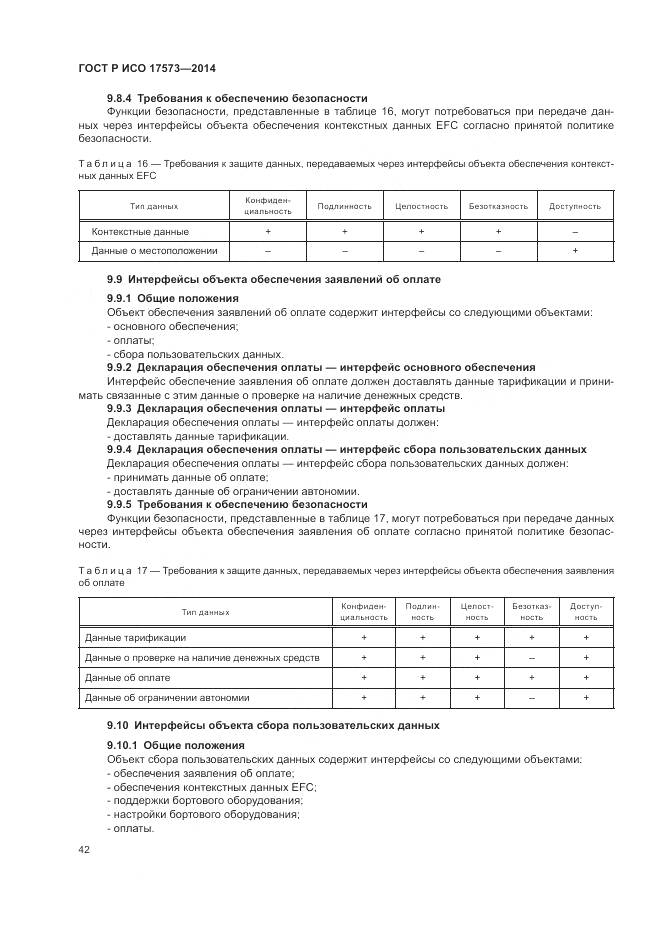 ГОСТ Р ИСО 17573-2014, страница 46