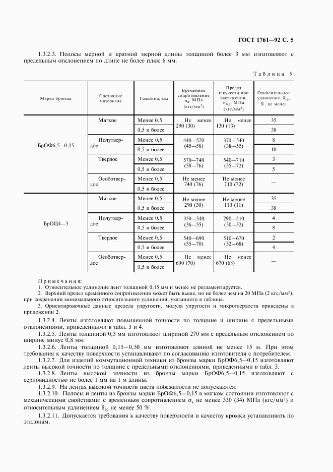 ГОСТ 1761-92, страница 6