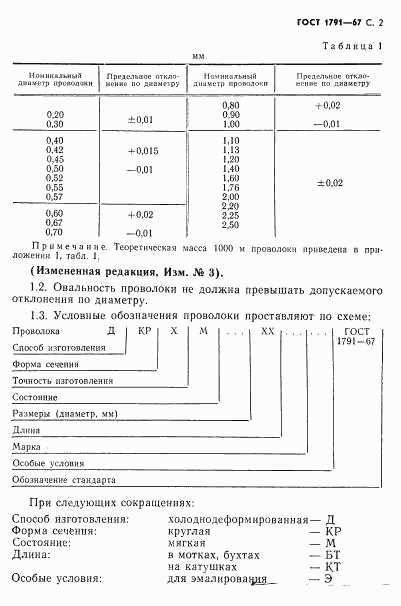 ГОСТ 1791-67, страница 3