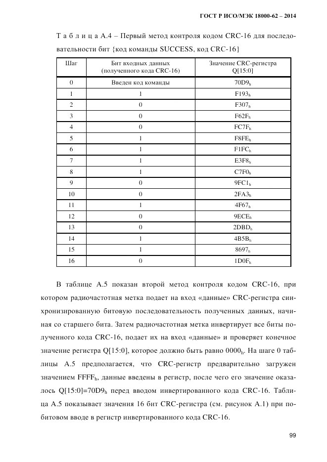 ГОСТ Р ИСО/МЭК 18000-62-2014, страница 107