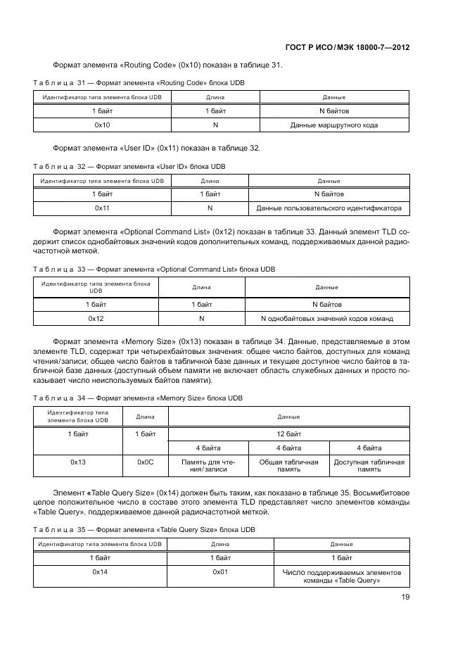 ГОСТ Р ИСО/МЭК 18000-7-2012, страница 29