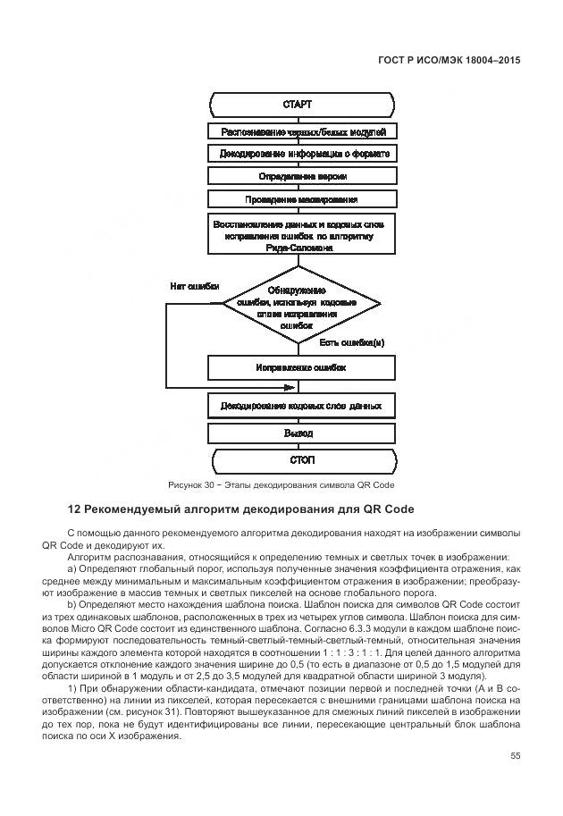 ГОСТ Р ИСО/МЭК 18004-2015, страница 61