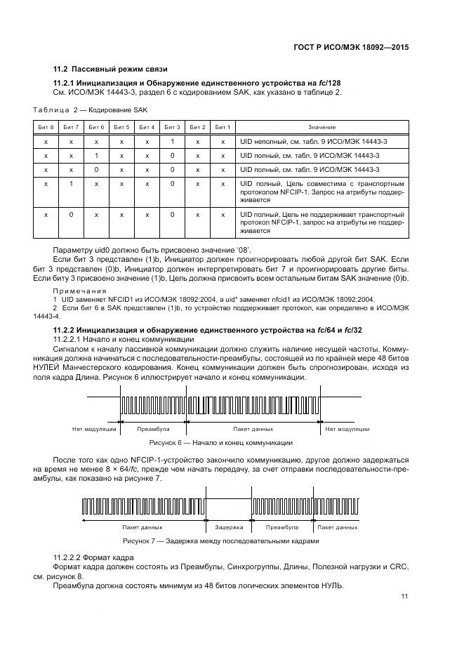 ГОСТ Р ИСО/МЭК 18092-2015, страница 15