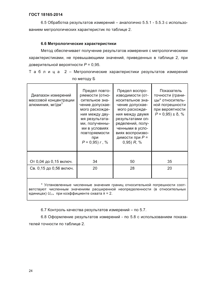 ГОСТ 18165-2014, страница 28