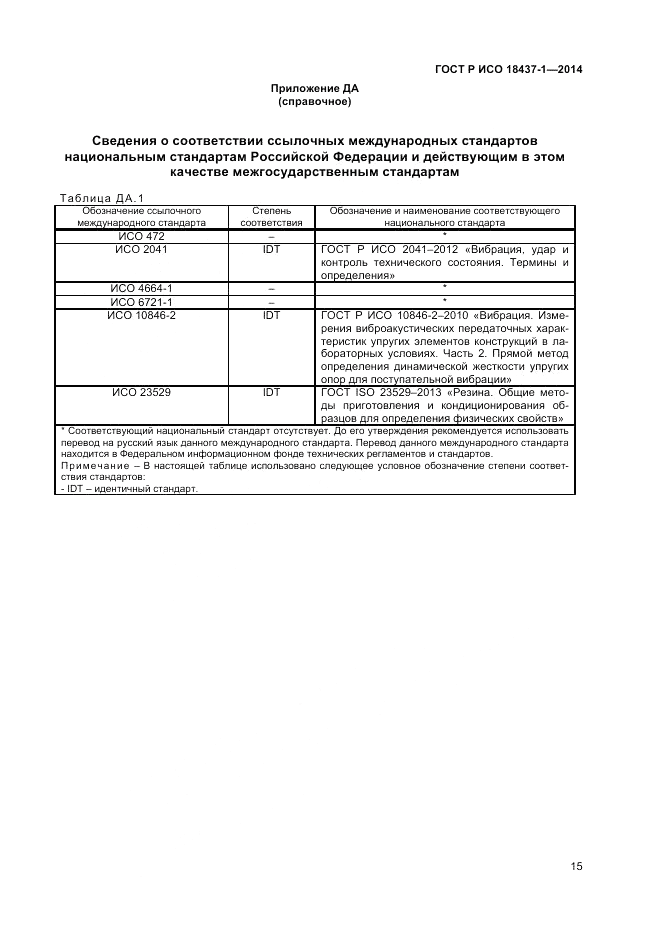ГОСТ Р ИСО 18437-1-2014, страница 19