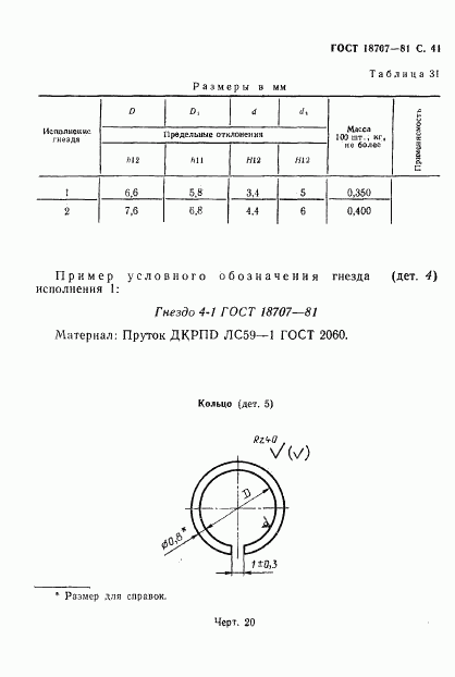 ГОСТ 18707-81, страница 43