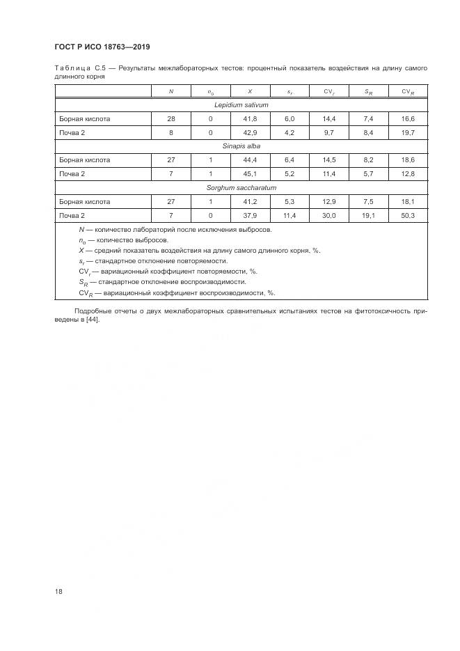 ГОСТ Р ИСО  18763-2019, страница 22