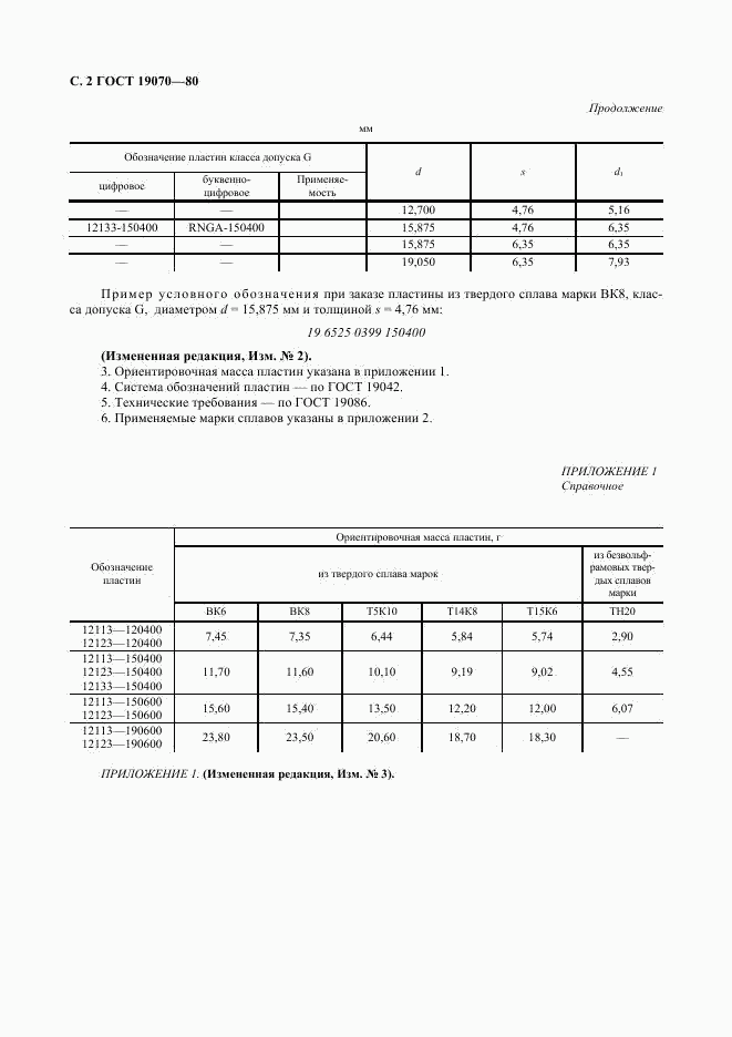 ГОСТ 19070-80, страница 3