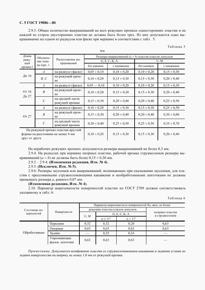ГОСТ 19086-80, страница 6