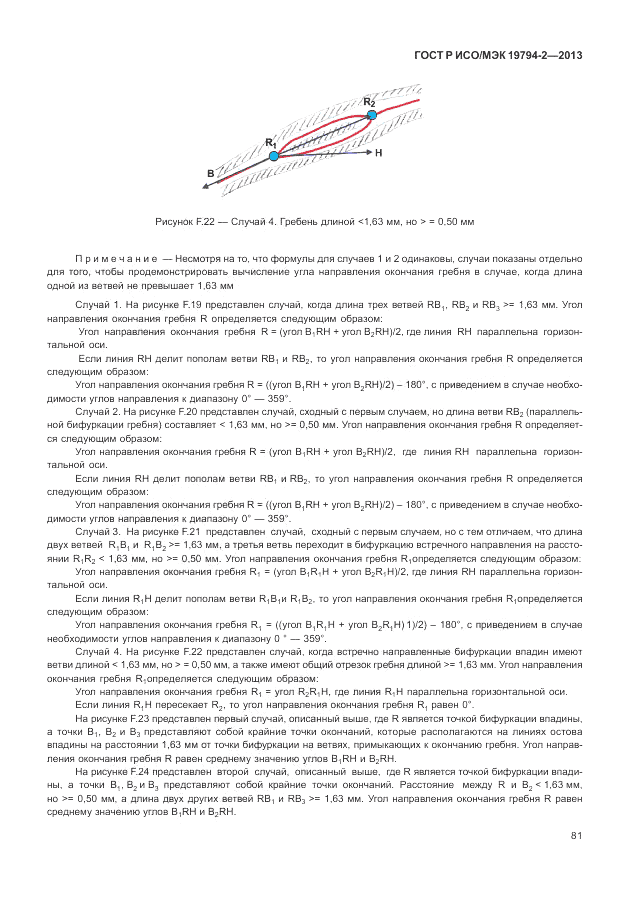 ГОСТ Р ИСО/МЭК 19794-2-2013, страница 85