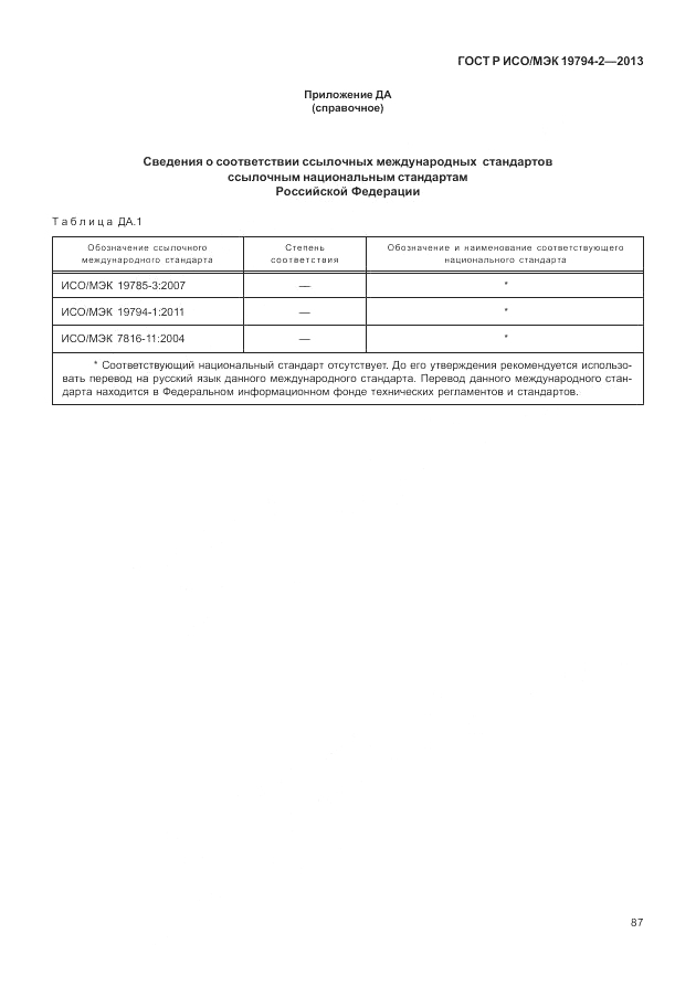 ГОСТ Р ИСО/МЭК 19794-2-2013, страница 91