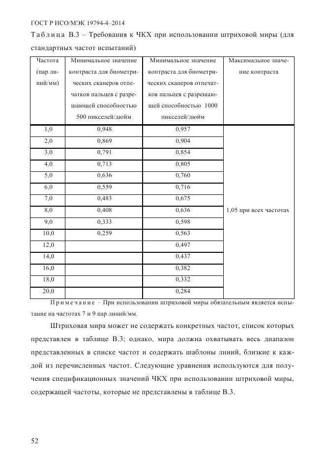 ГОСТ Р ИСО/МЭК 19794-4-2014, страница 59