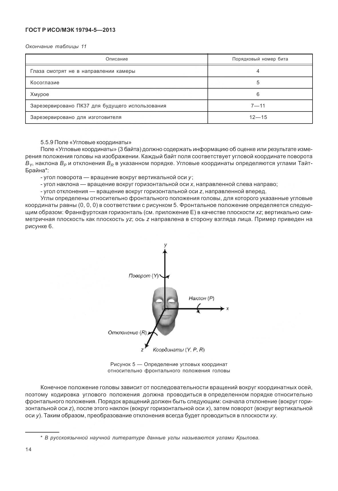 ГОСТ Р ИСО/МЭК 19794-5-2013, страница 22