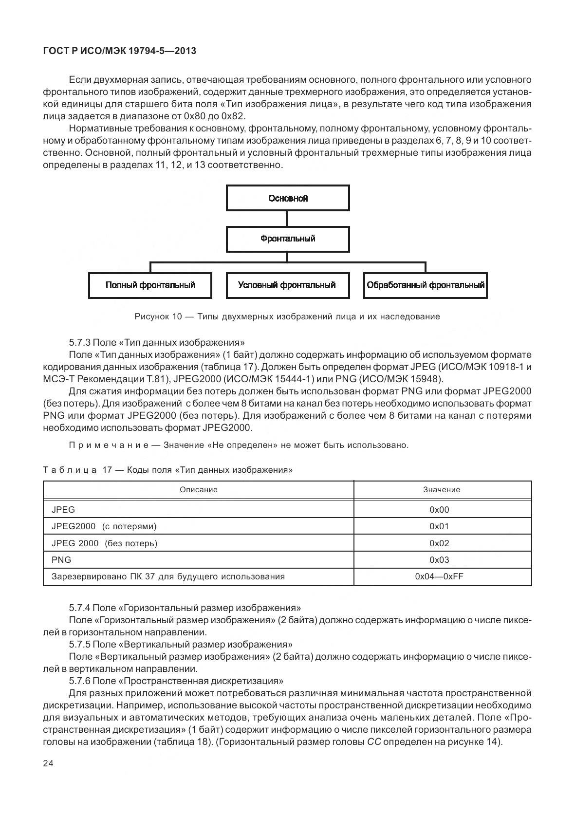 ГОСТ Р ИСО/МЭК 19794-5-2013, страница 32