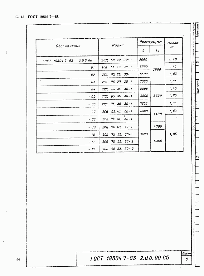 ГОСТ 19804.7-83, страница 15