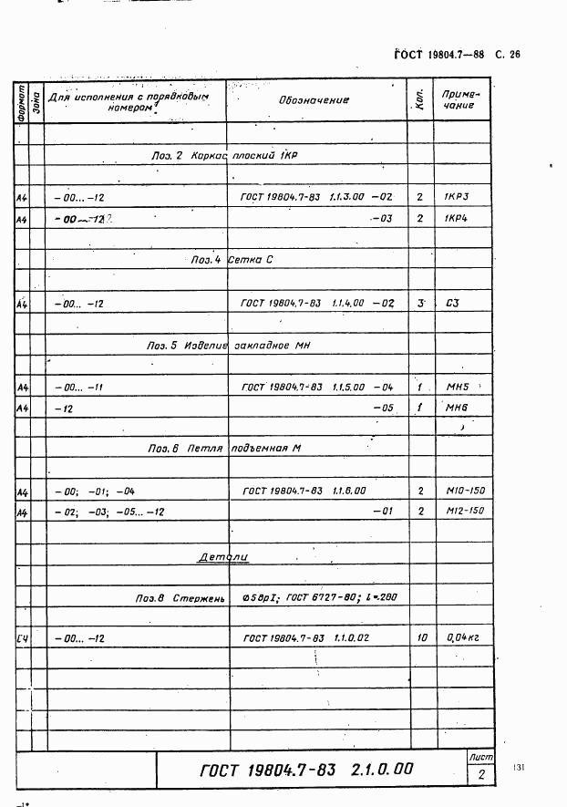 ГОСТ 19804.7-83, страница 26