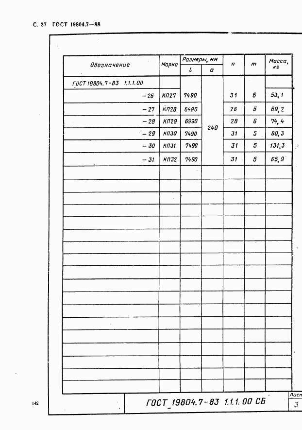 ГОСТ 19804.7-83, страница 37