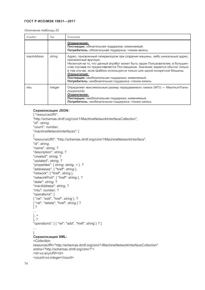 ГОСТ Р ИСО/МЭК 19831-2017, страница 78