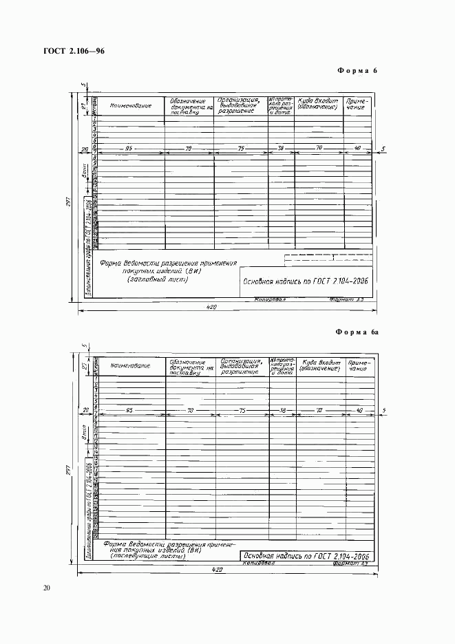 ГОСТ 2.106-96, страница 22