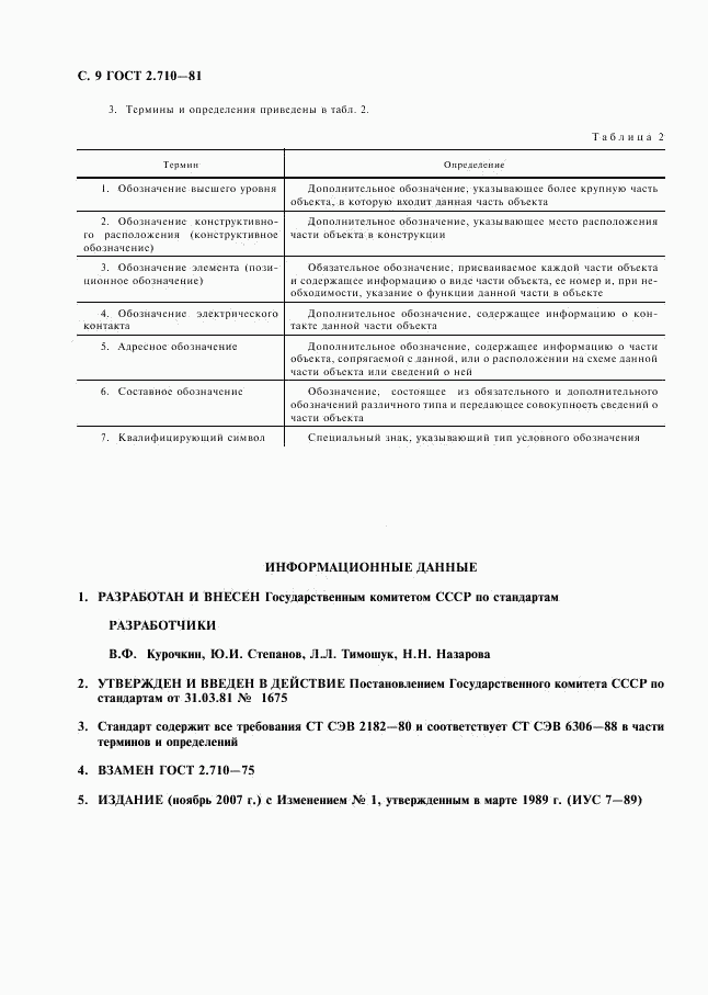 ГОСТ 2.710-81, страница 10