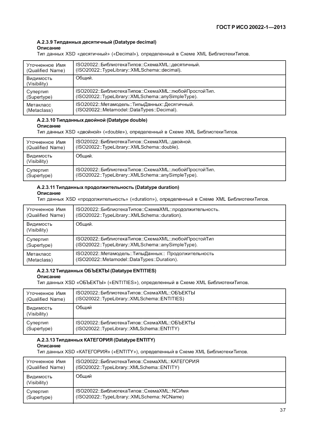 ГОСТ Р ИСО  20022-1-2013, страница 43