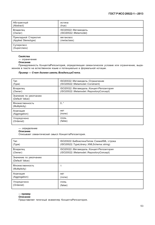 ГОСТ Р ИСО  20022-1-2013, страница 59