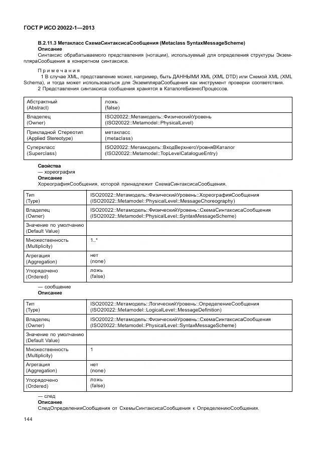 ГОСТ Р ИСО 20022-1-2013, страница 150