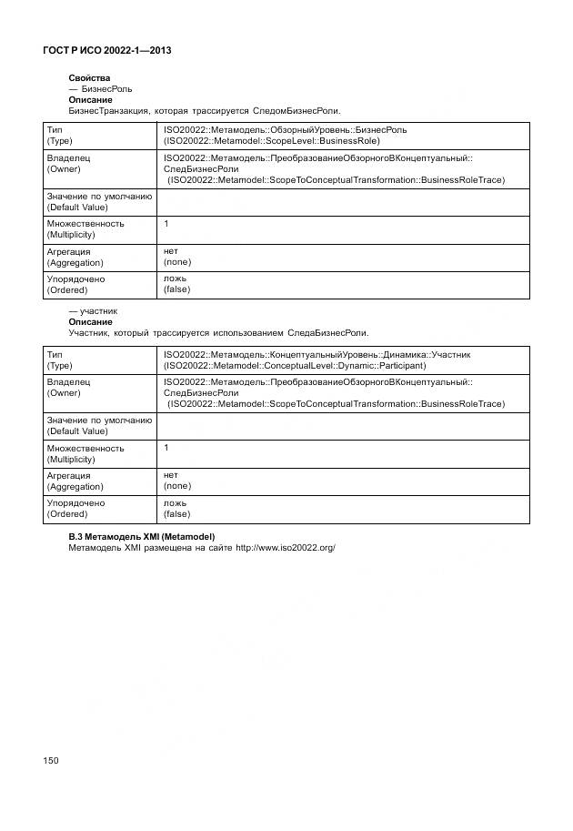 ГОСТ Р ИСО 20022-1-2013, страница 156