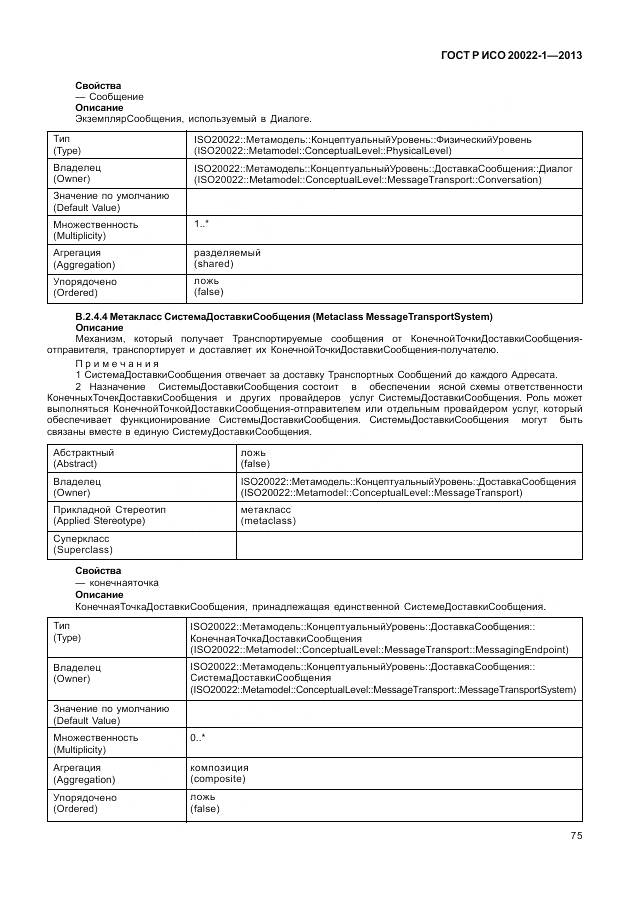 ГОСТ Р ИСО 20022-1-2013, страница 81