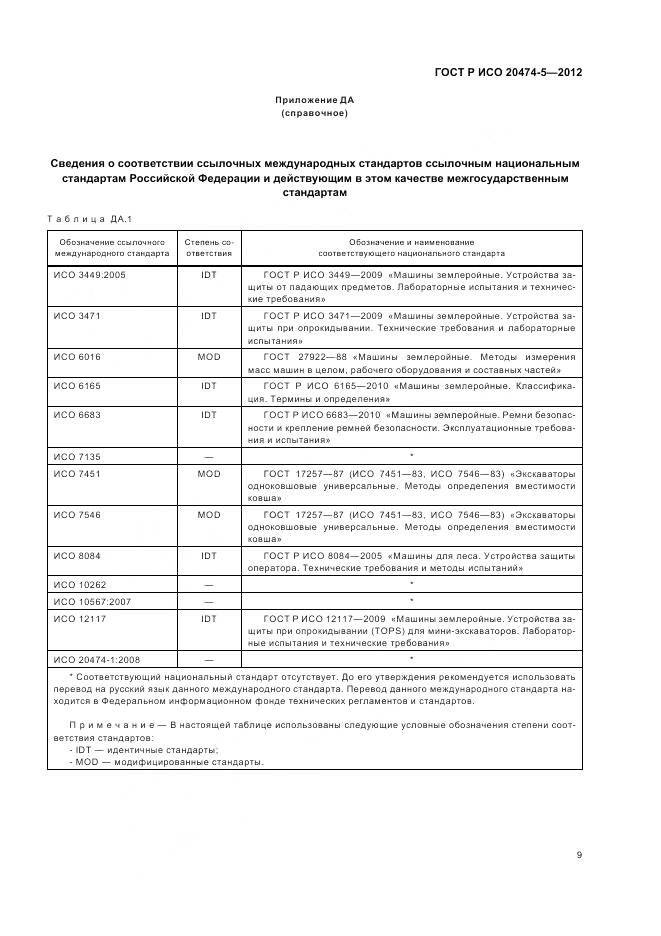 ГОСТ Р ИСО 20474-5-2012, страница 13