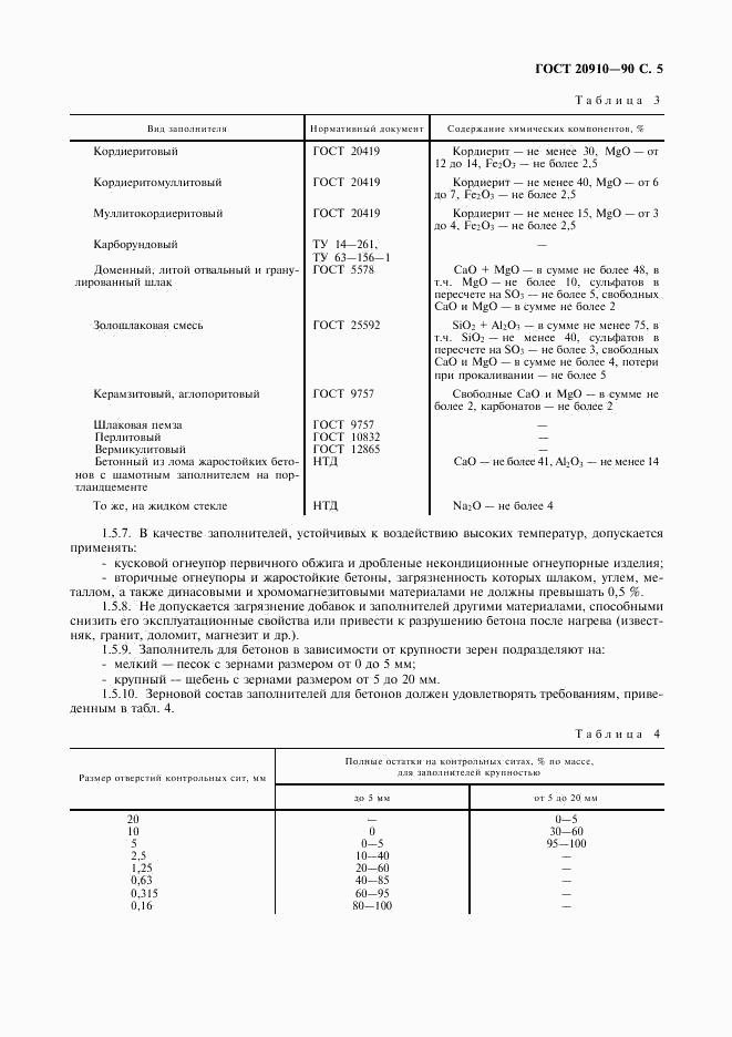 ГОСТ 20910-90, страница 6