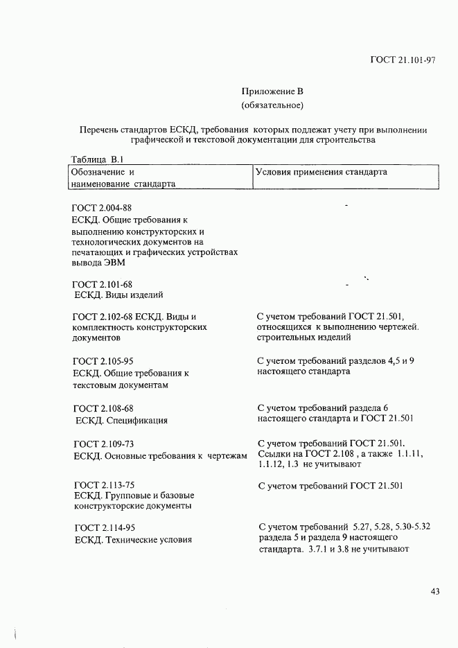 ГОСТ 21.101-97, страница 47