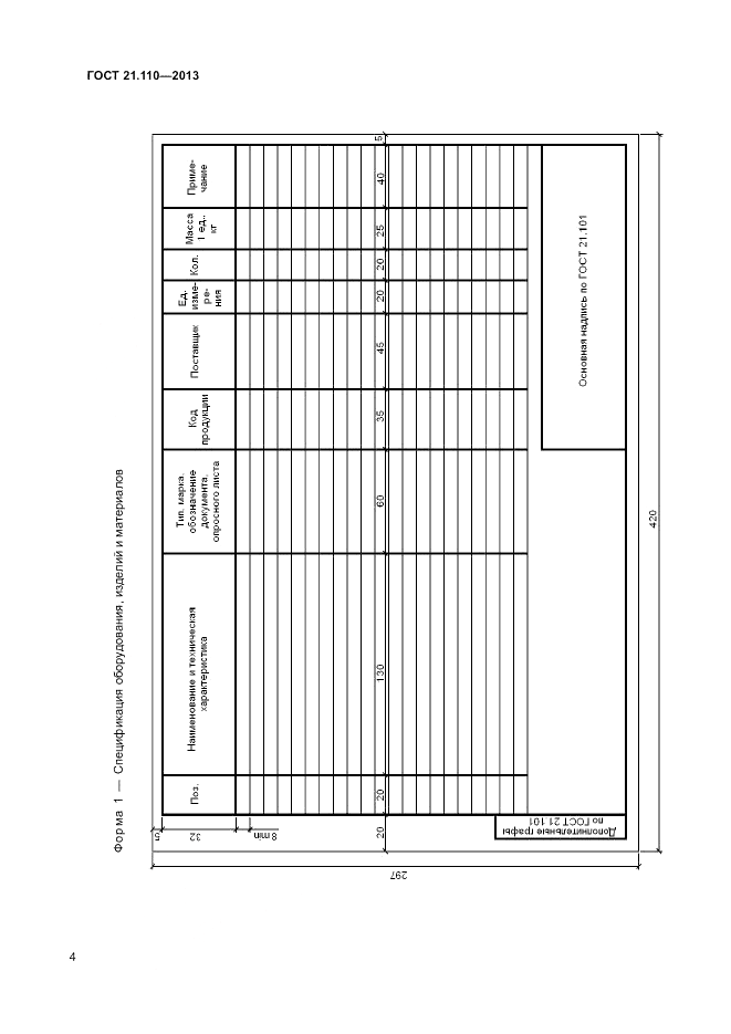 ГОСТ 21.110-2013, страница 7