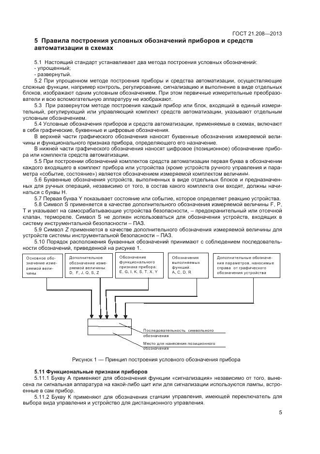 ГОСТ 21.208-2013, страница 9