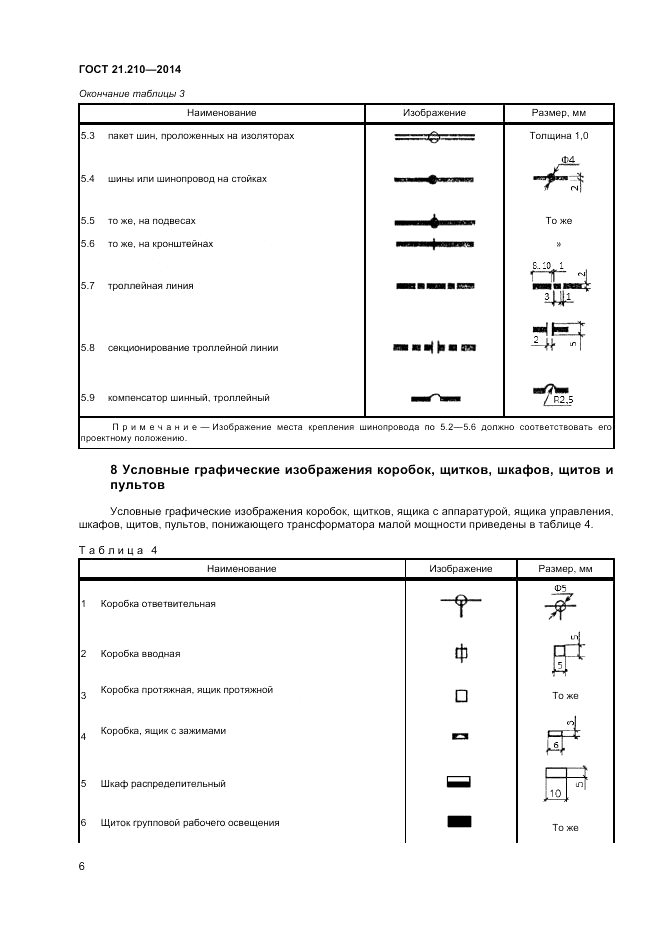 ГОСТ 21.210-2014, страница 8