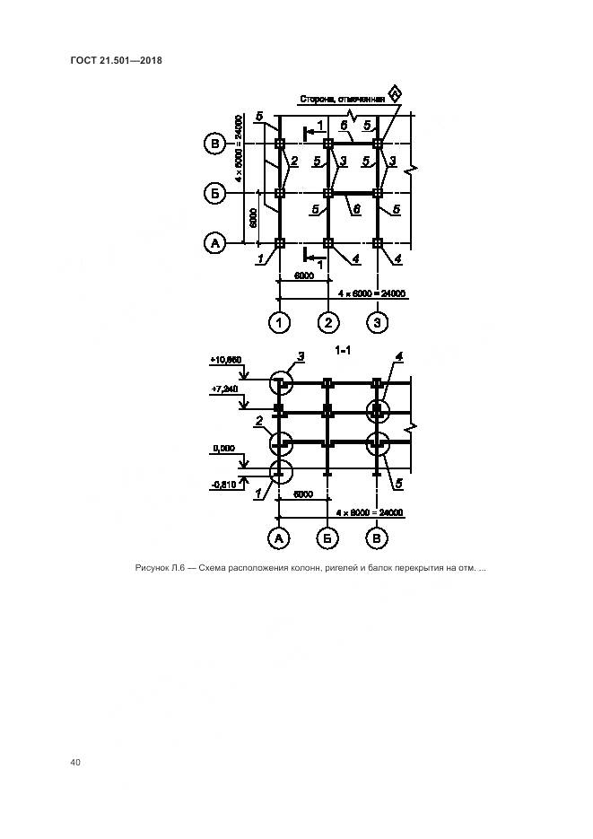 ГОСТ 21.501-2018, страница 44